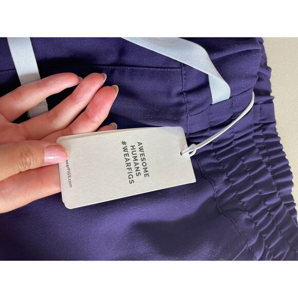NWT FIGS Classic Jogger Purple Jam Pants Medium - Picture 4 of 6